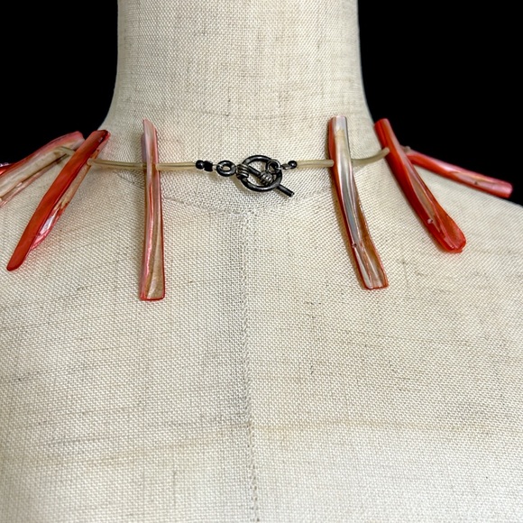 🖤Vtg MOP necklace - Picture 2 of 13